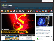 Tablet Screenshot of medyaspor.com